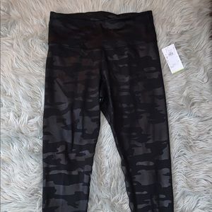 (SOLD) Camo Leather Leggings